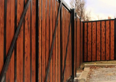 FenceTrac Heavy Duty Rolling Privacy Fence Gate