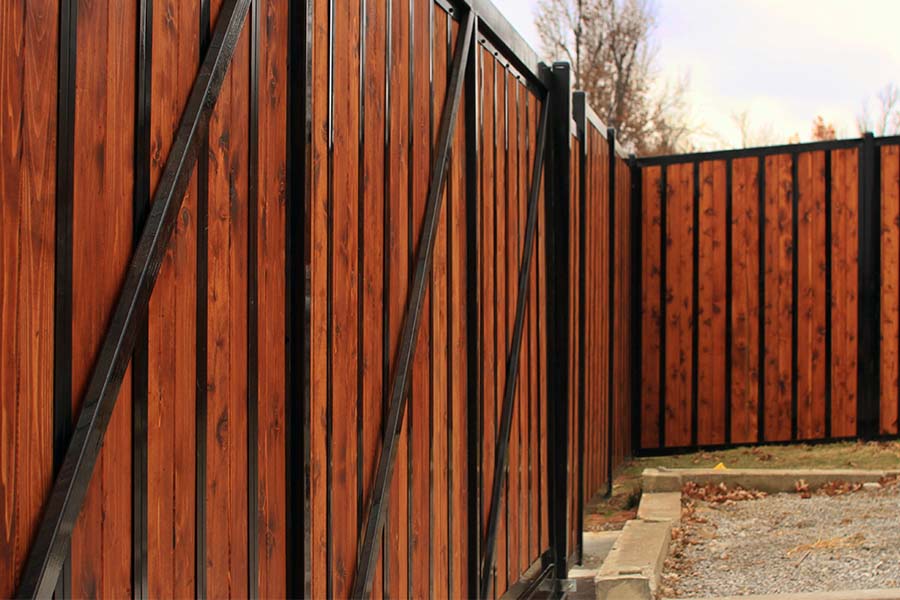 FenceTrac Heavy Duty Rolling Privacy Fence Gate