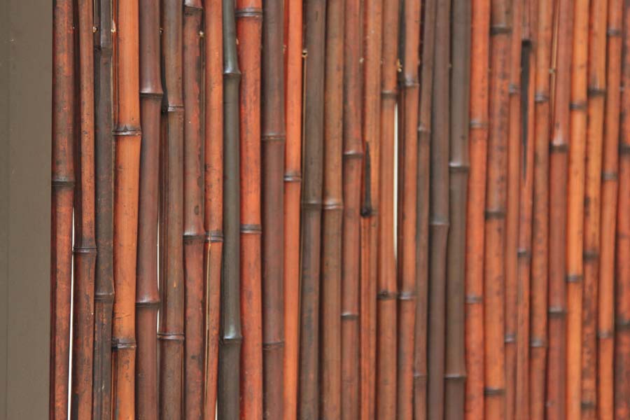 FenceTrac Bamboo Privacy Fence Metal Frame