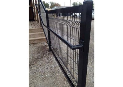 FenceTrac Welded Wire Commercial Fence With Handrail