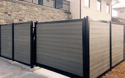 4-Foot Vinyl & Metal Privacy Fence (Panel Kit)