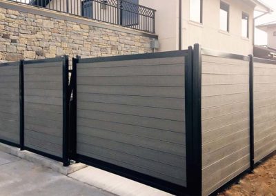 Dumpster Enclosure Metal Frame Privacy Fence