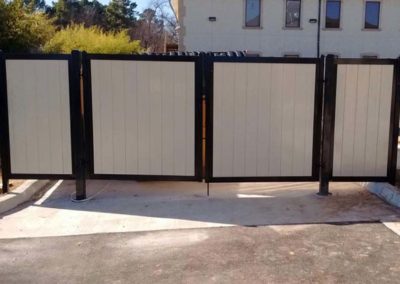 FenceTrac Dumpster Enclosure Heavy Duty