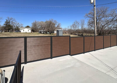 FenceTrac Commercial Privacy Fence