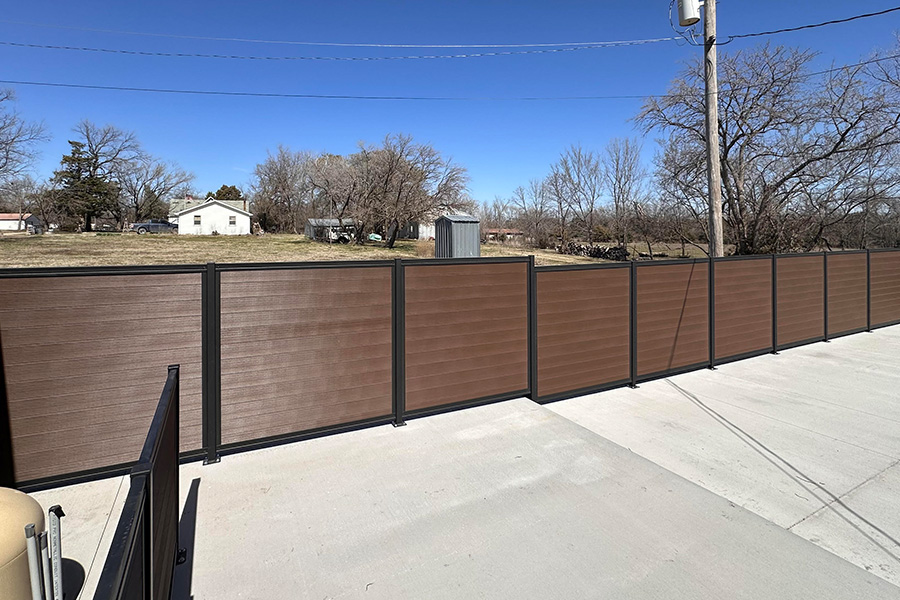 FenceTrac Commercial Privacy Fence
