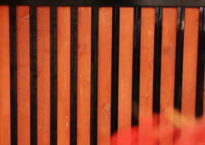 FenceTrac Privacy Fence With H-TRAC