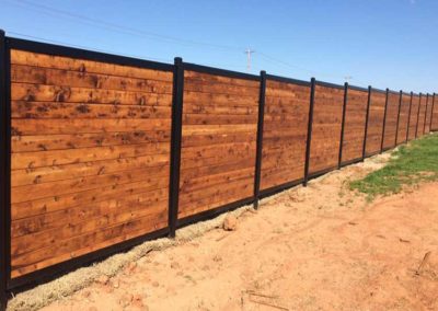 HOA Neighborhood Privacy Fence Stair Step