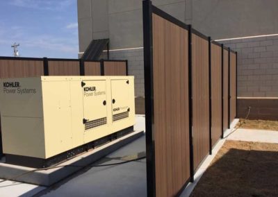 Generator Enclosure Privacy Fence