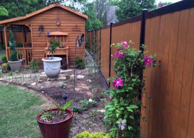 Cute Privacy Fence for Backyard