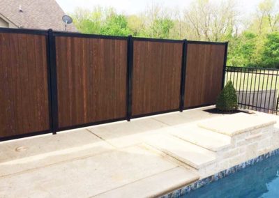 Pool Privacy Fence No Gaps