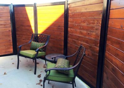 Patio Privacy Fence