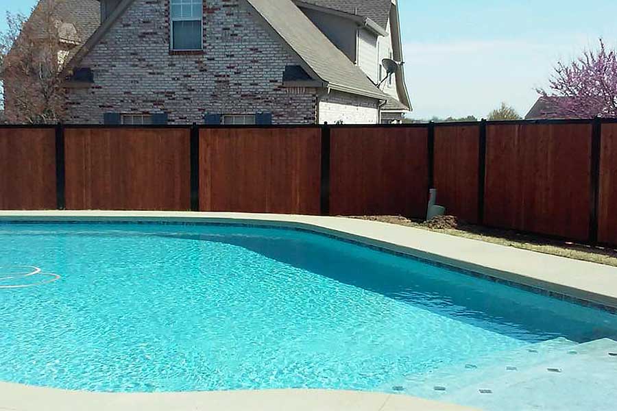 Pool Privacy Fence