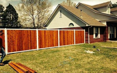 6-Foot Wood & Metal Privacy Fence (Panel Kit)