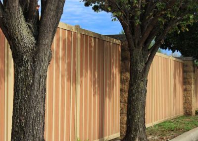 HOA Neighborhood Privacy Fence