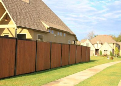 Residential Wood Privacy Fence