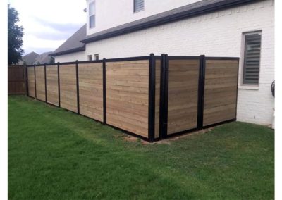 Horizontal Wood Fence