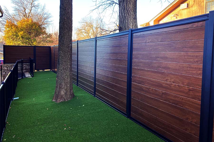 Metal PVC Vinyl Fence