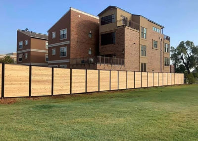 8' Tall Commercial Privacy Fence