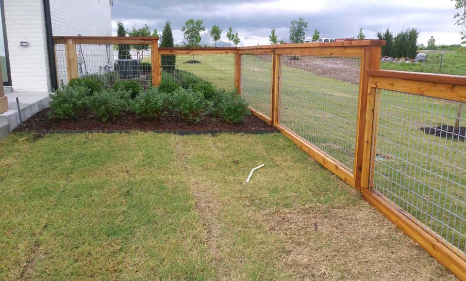 Build A Modern Hog Wire Fence The