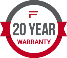 20-yr-badge-grey-red-text-bevel Made in America Badge