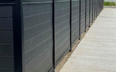 4-Foot Composite & Metal Privacy Fence (Panel Kit)