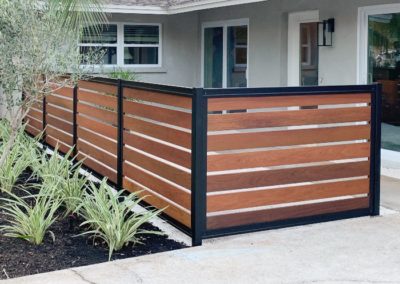 FenceTrac Patio Slat Fence