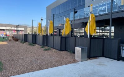Black Privacy Fence: A Panel Kit to Build Your Fence