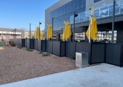 Fencetrac Vertical Commercial Privacy Fence