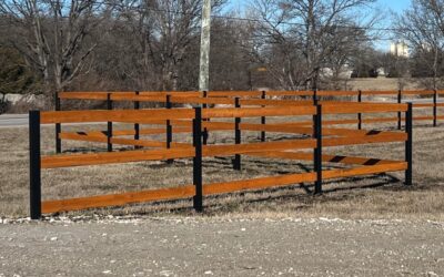 4-Foot Post & Rail Fence (Kit)