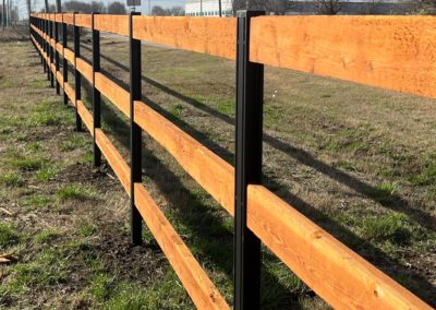 Highplains Ranch Rail Fence