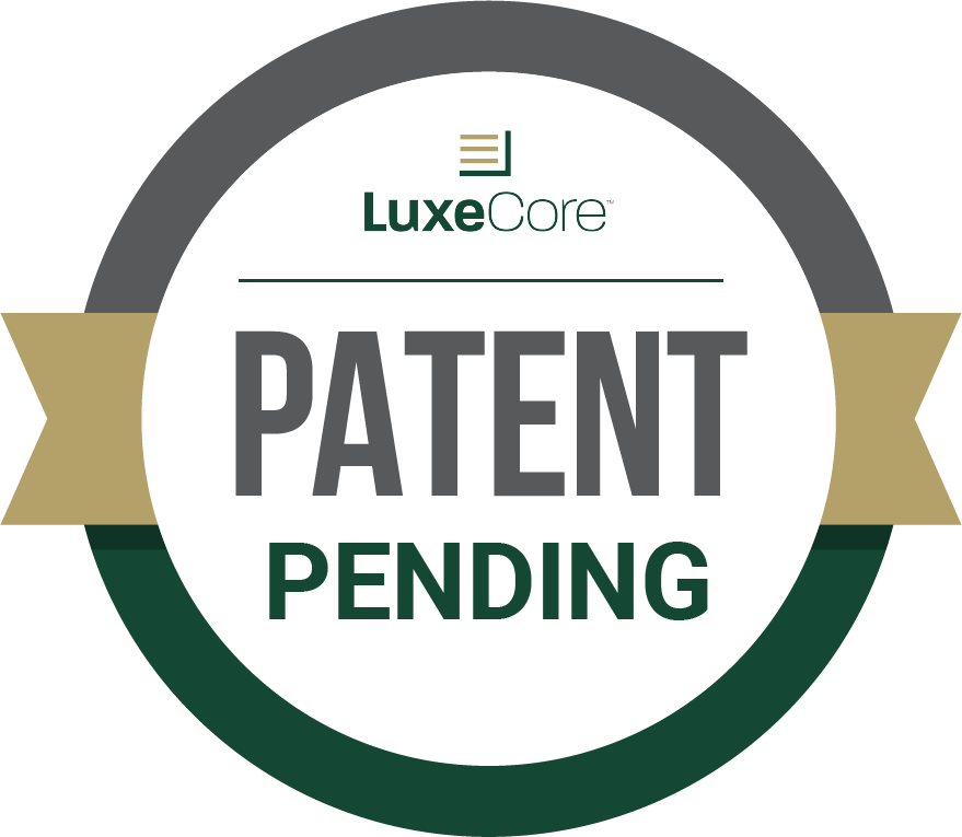 badge luxecore patent pending
