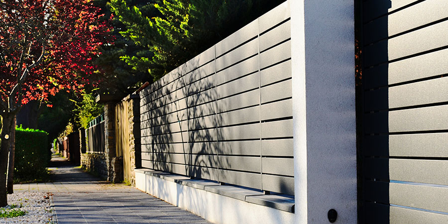 composite slat fence