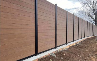 Tan Composite Fence