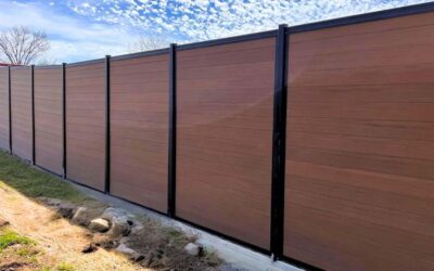 8-Foot Composite & Metal Privacy Fence (Panel Kit)