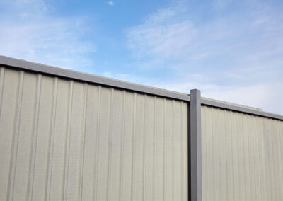 corrugated-ribbed-metal-fence-metal-post