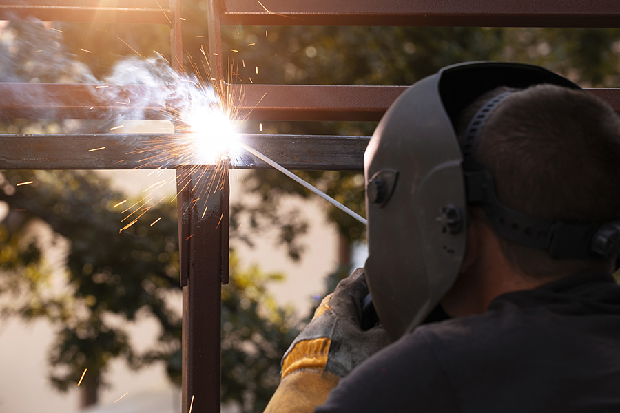 Metal Fence Welding