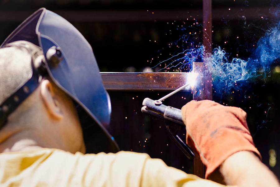 Metal Fence Welding