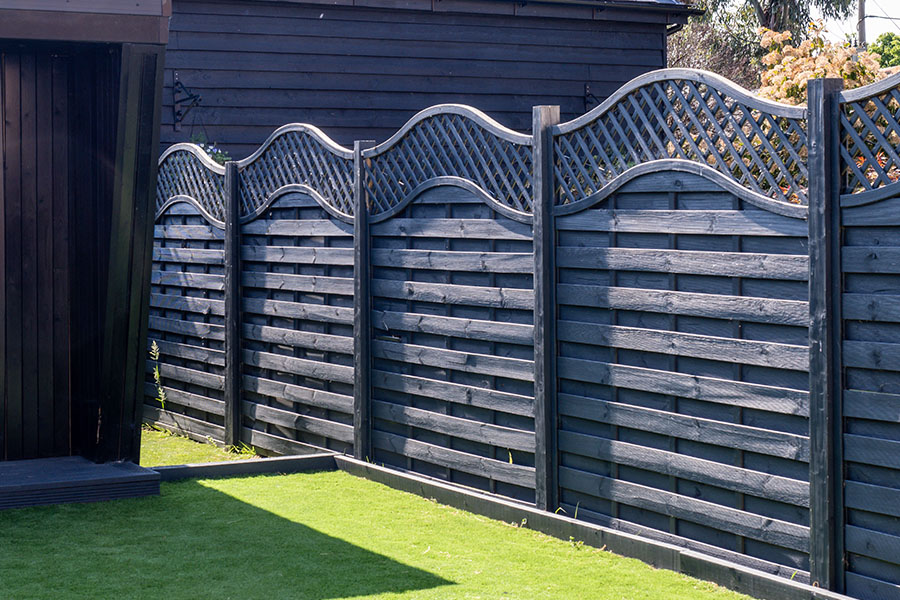 Multi Material Fence