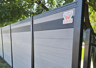 Ultrablend PVC Fence Grey