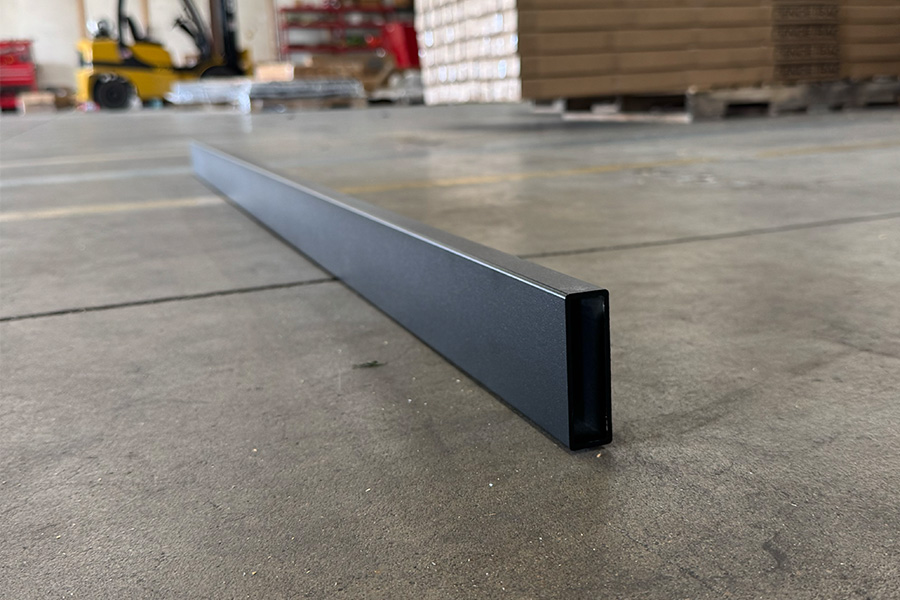 Black Aluminum Fence Tube Material