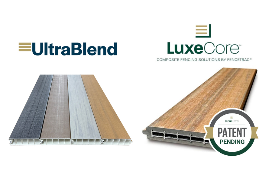 Low Maintenance Fence Materials Ultrablend PVC And Luxecore Composite Fence