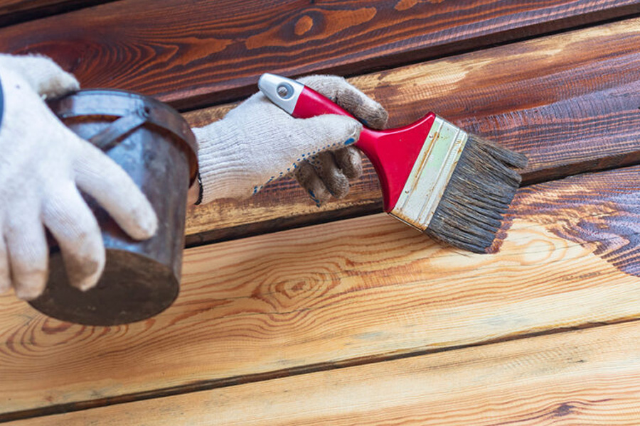 Wood Fence Restaining Maintenance