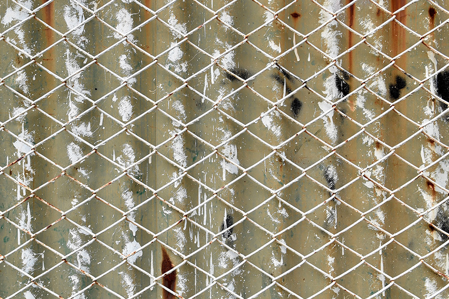 Worn Chainlink Fence