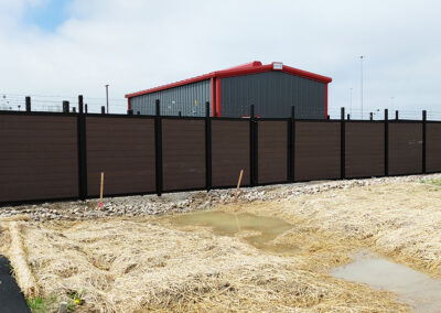 Luxecore Composite 6-Foot Brown Horizontal Security Enclosure